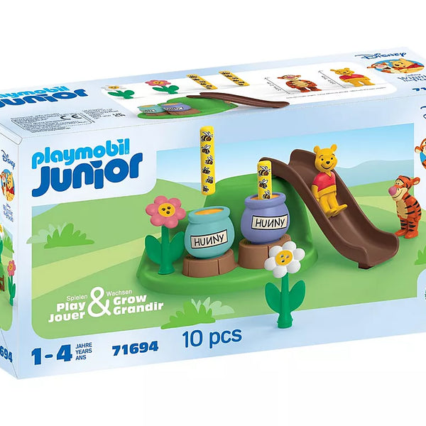 Winnie l’ourson et Tigrou Playmobil Junior – jardin d’abeilles jouet bébé dès 1 an