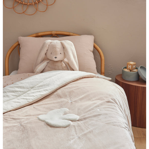 Couverture 100x140cm, Veloudoux® - Colombe