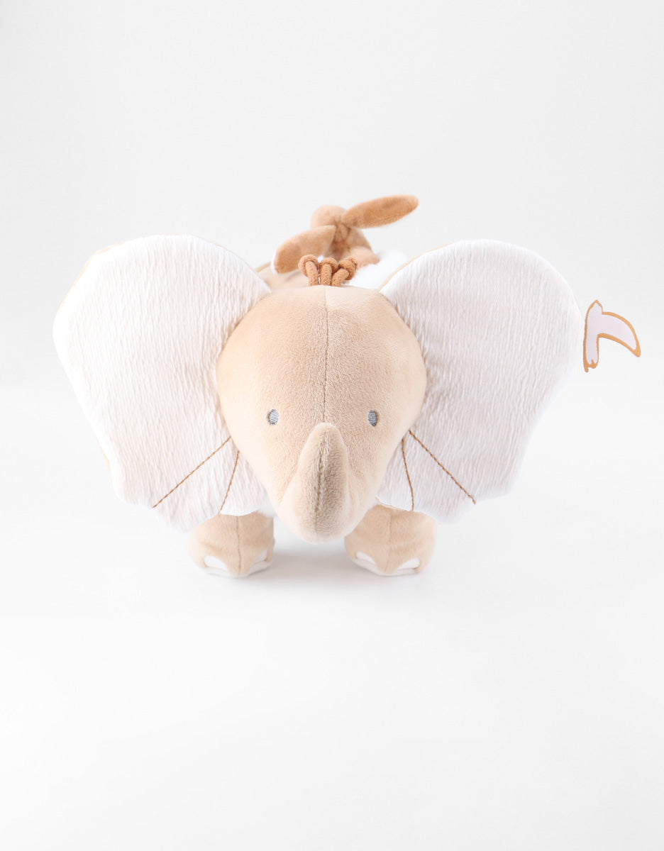 Peluche d'activités Bali en Veloudoux® et mousseline, caramel