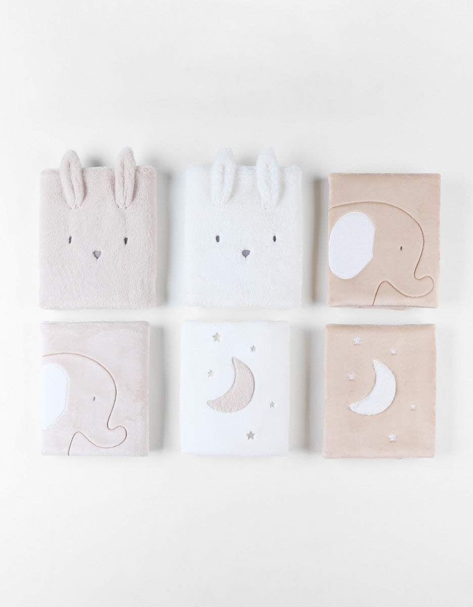 Lot de 6 protèges barreaux pour lit et parc bébé Bali, Moka & Snow