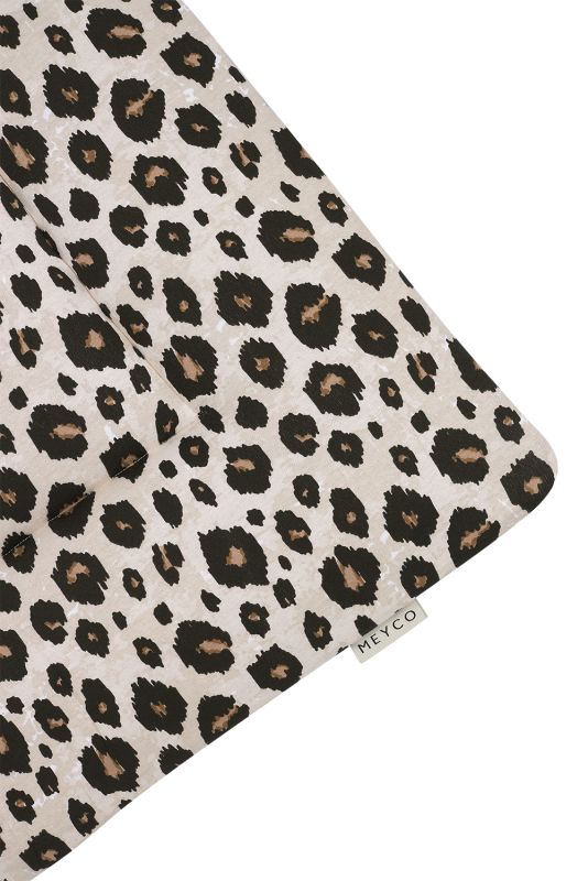 Tapis de parc Leopard sable - 80x100cm