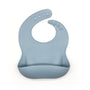 Bavoir silicone dusty blue GMLB