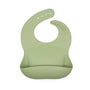 Bavoir silicone olive GMLB
