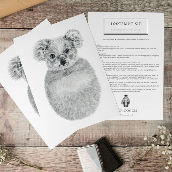 Kit Empreinte bébé koala