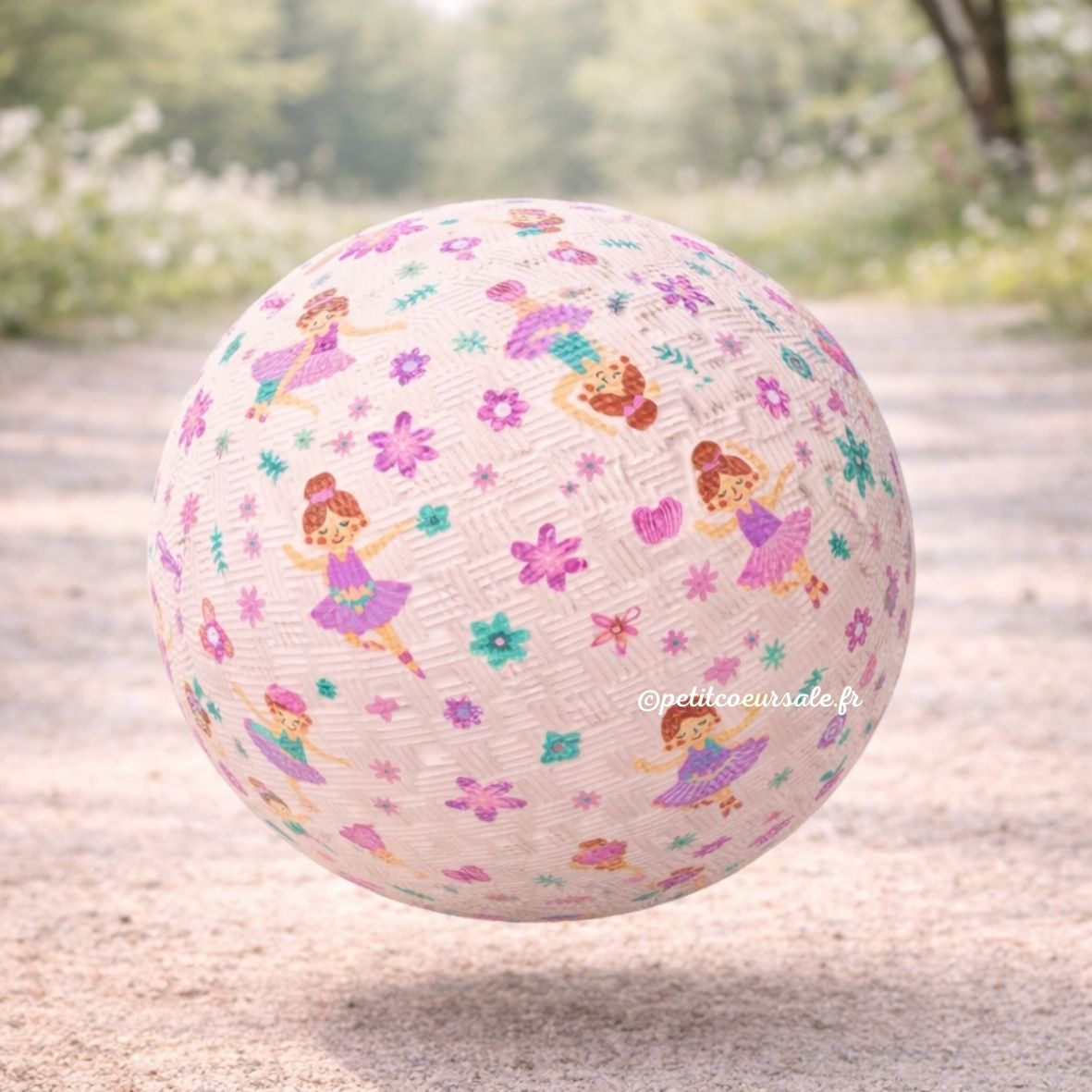 Balle bébé ballerine en caoutchouc naturel – 13 cm ou 18 cm