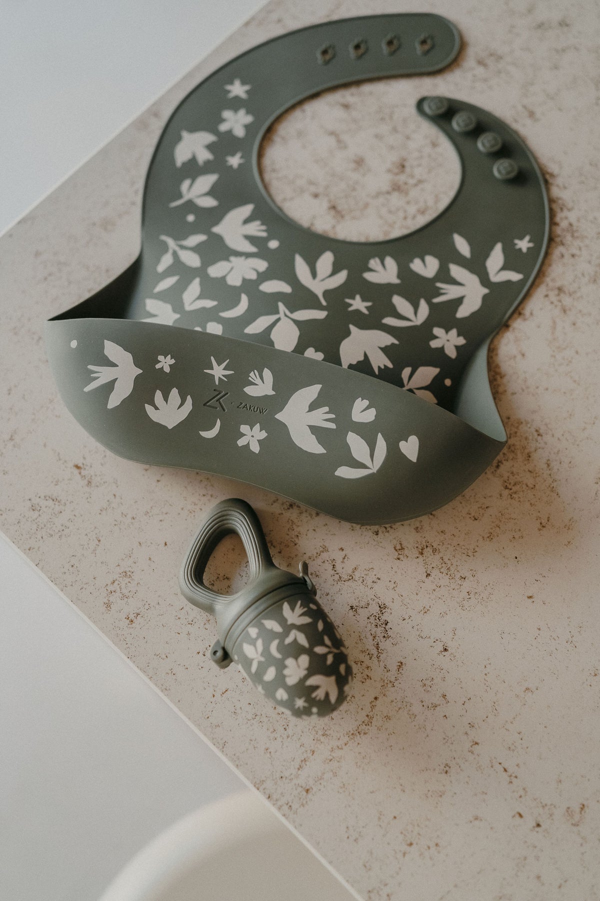 Bavoir en Silicone – Birdy