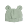 Bonnet à oreilles en maille olive TROIS KILOS SEPT
