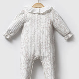 Pyjama Bébé Mixte en Coton Écru | Manches Longues CASSIOPE