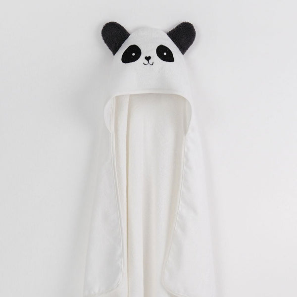 Cape de Bain Bébé Coton & Bambou Panda | 75x75 cm LA MARRAINE