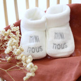 Chaussons bébé - Mini nous blanc TROIS KILOS SEPT