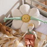 Coussin fleur réversible bébé – coussin doudou dès la naissance Kid's concept