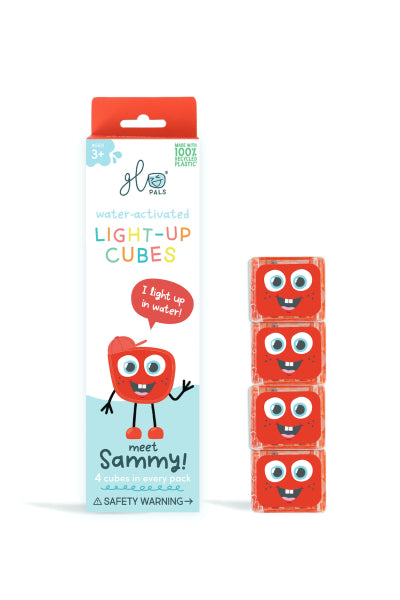 SAMMY CUBES LUMINEUX ROUGE