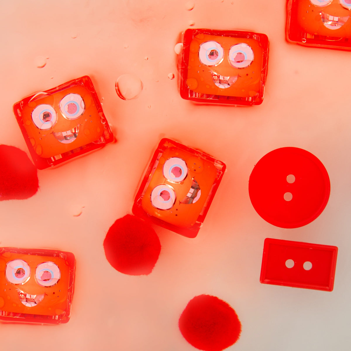 SAMMY CUBES LUMINEUX ROUGE GLO PALS