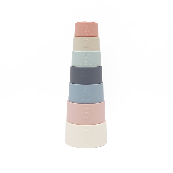 Tour à empiler silicone