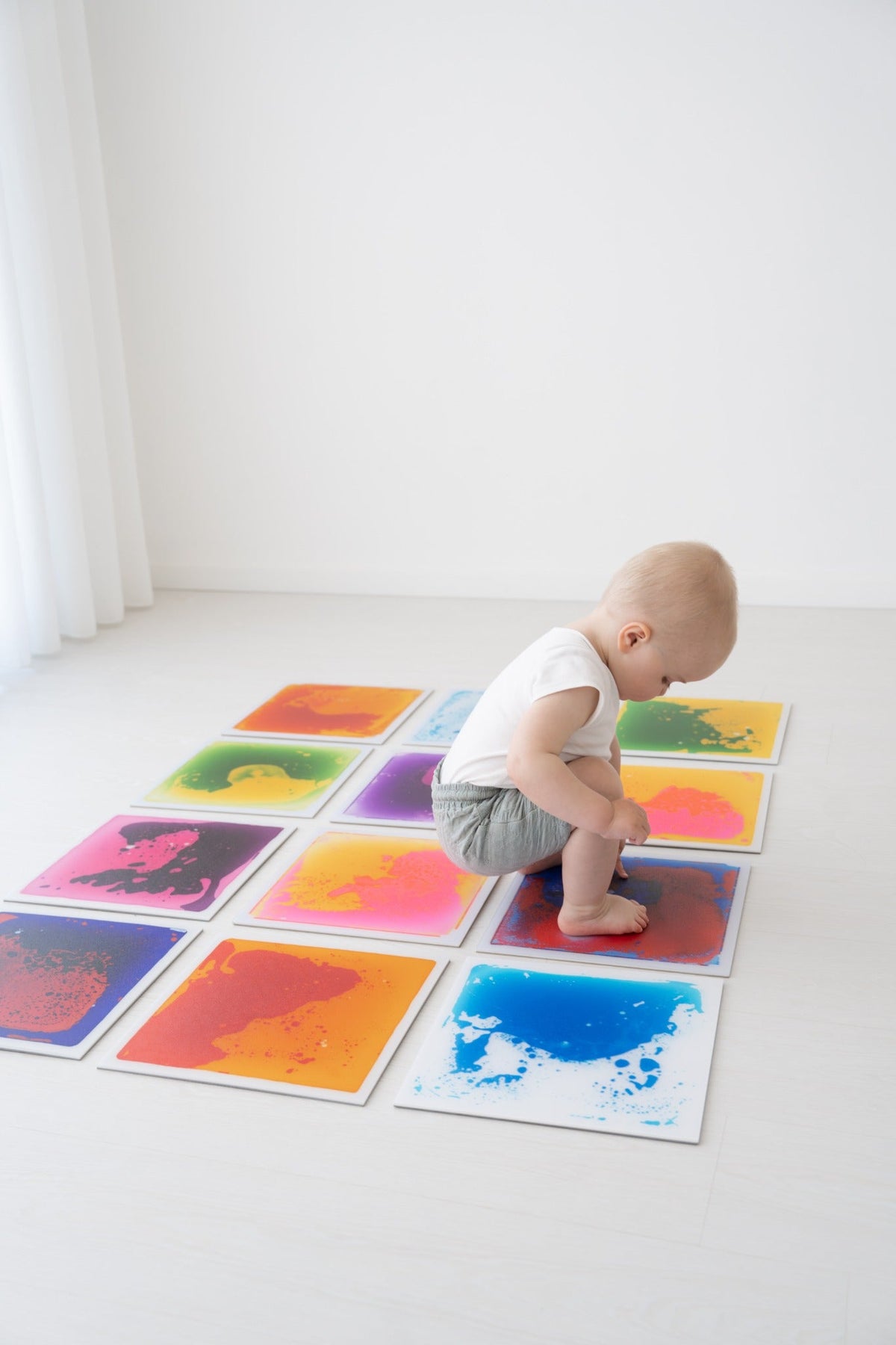 Dalles Sensorielles Liquides x4 – Un univers de couleurs à explorer ! 🌈 BO JUNGLE