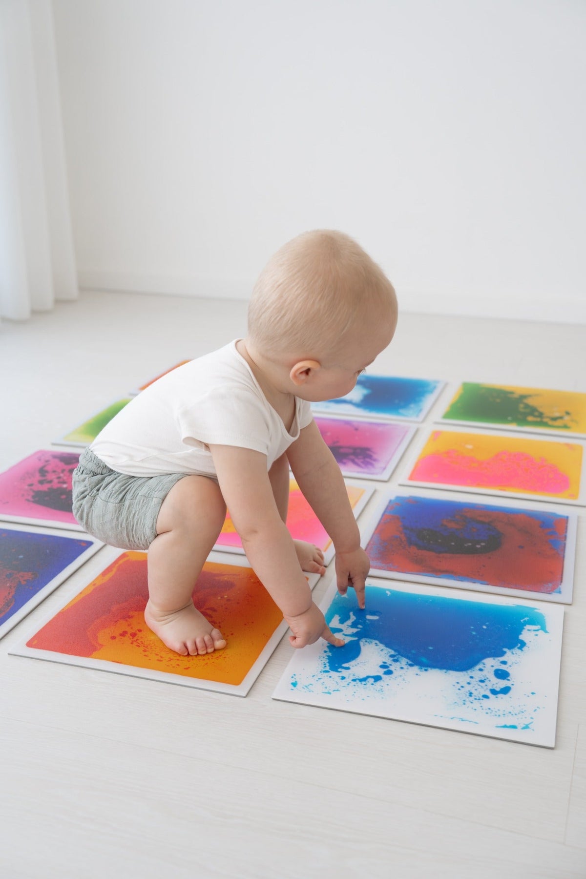 Dalles Sensorielles Liquides x4 – Un univers de couleurs à explorer ! 🌈 BO JUNGLE