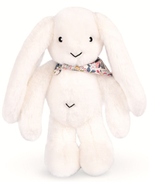 LAPIN FLEURETTE - Blanc 25 cm