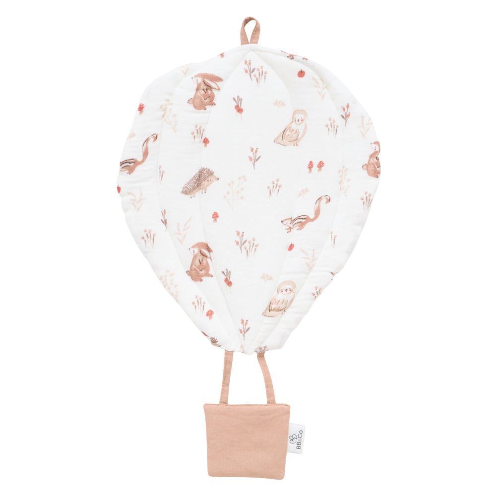 Décoration murale bébé montgolfière – Cosy Forest mocha BB & CO