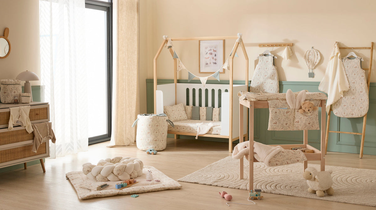 Gigoteuse bébé coton jardin enchanté BB & CO