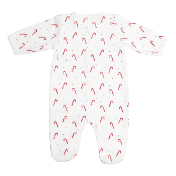 Pyjama Bébé Dors-Bien Sucre d’Orge – Velours Doux