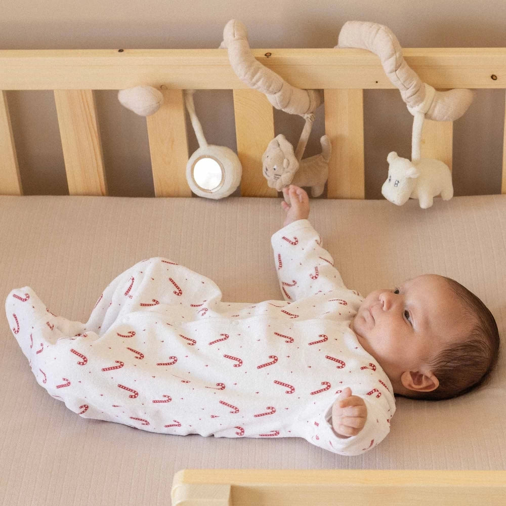 Pyjama Bébé Dors-Bien Sucre d’Orge – Velours Doux