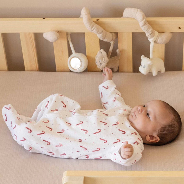 Pyjama Bébé Dors-Bien Sucre d’Orge – Velours Doux