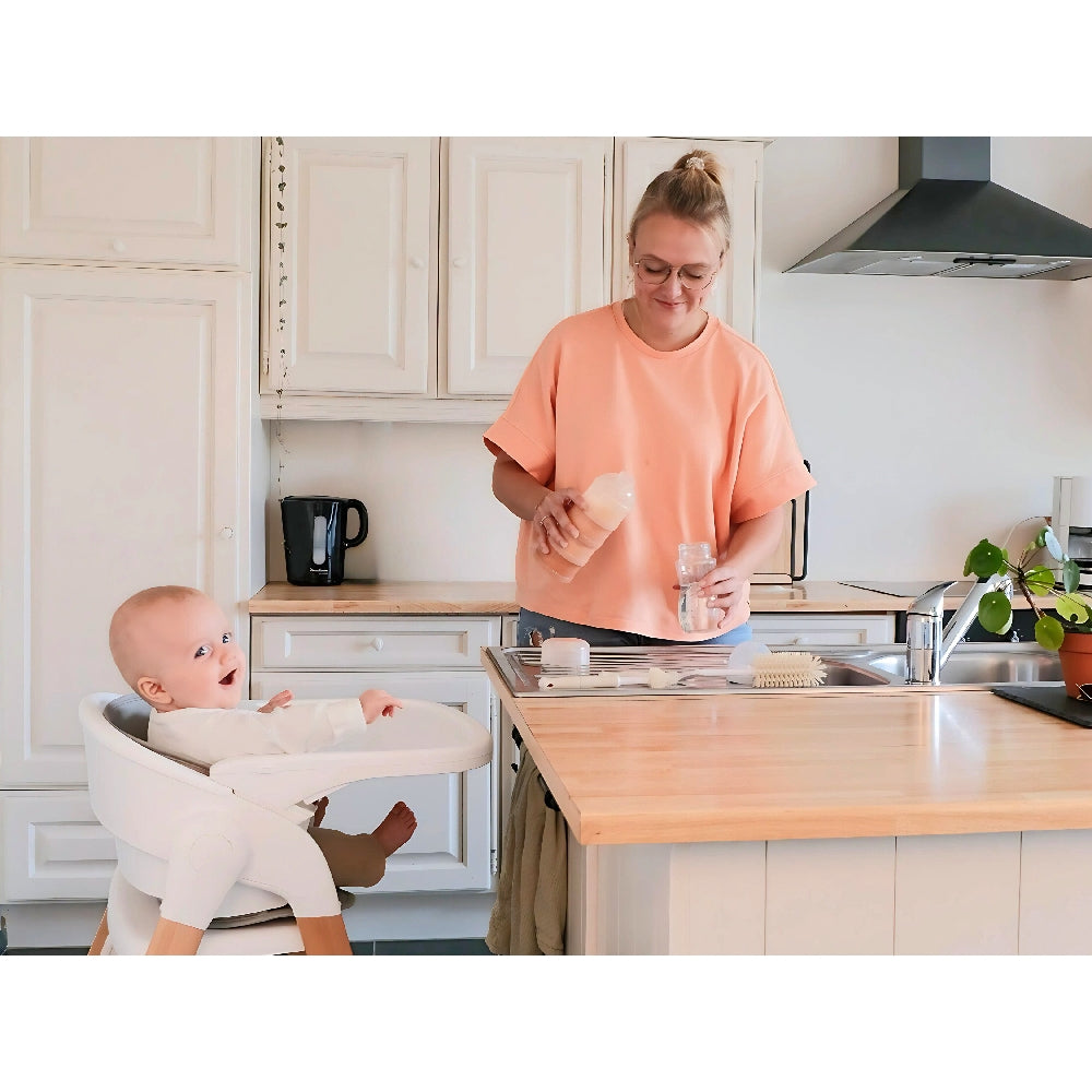 Doseur de lait bébé empilable 4 compartiments – Jade BO JUNGLE