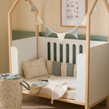 Doudou lapin bébé ultra doux – Doudou plat Jardin Enchanté BB & CO