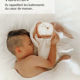 MyHummy doudou lapin plat 5en1 veilleuse MUHYMMY
