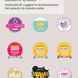 MyHummy doudou lapin plat 5en1 veilleuse MUHYMMY