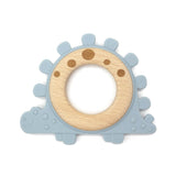 anneau de dentition dinosaure – bois & silicone GMLB