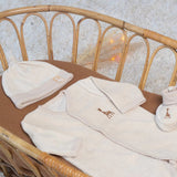 Ensemble de naissance beige 1 mois - Sophie la girafe© TROIS KILOS SEPT