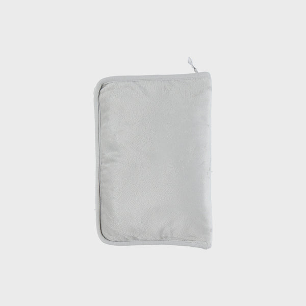 Protège carnet de santé fausse fourrure verte - Fluffy