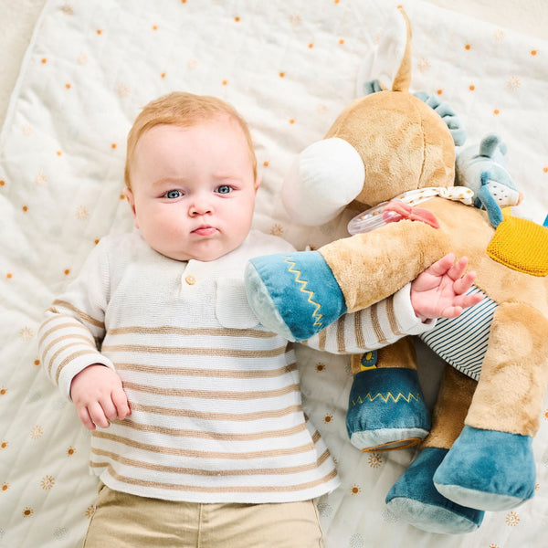 Doudou d'Activité Âne Léo NATTOU
