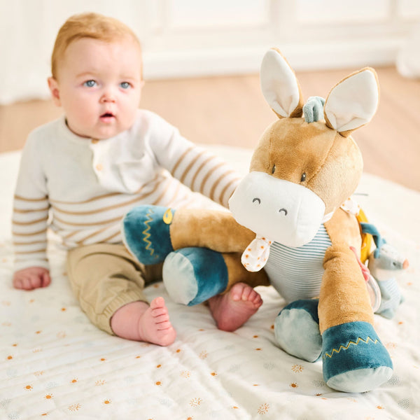 Doudou d'Activité Âne Léo NATTOU