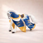 Figurine Cheval du Roi Arthur bleu – jouet enfant dès 3 ans PAPO