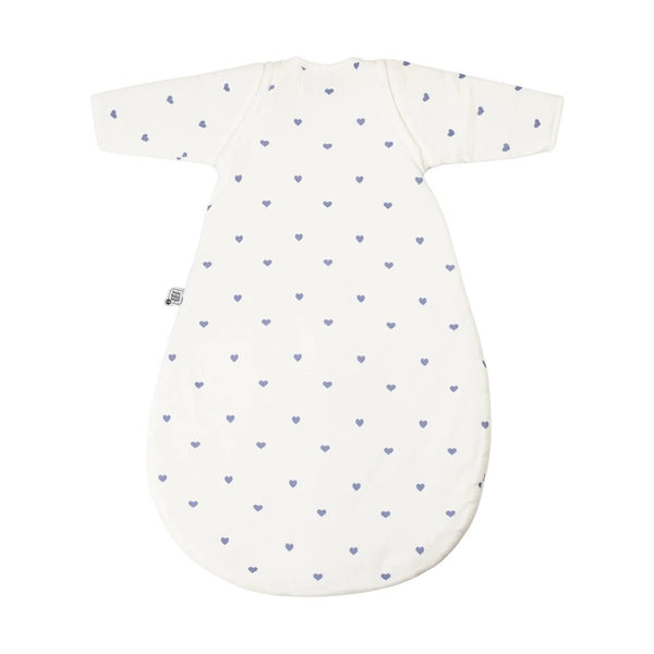 Gigoteuse Bébé en Coton à Manches Amovibles TOG 2.5 – Cœurs Bleus 💙 TROIS KILOS SEPT