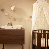 Guirlande décorative Teddy Bear pour chambre de bébé, anniversaires ou fêtes. Créez une ambiance chaleureuse et festive en un clin d’œil.