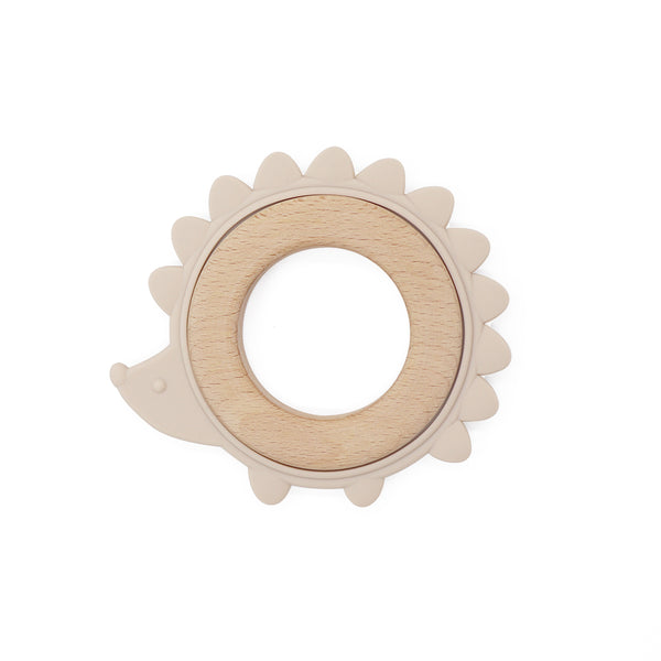 Anneau de dentition hĂ©risson beige
