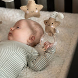 hochet étoile Heaven clay warm linen Baby’s Only
