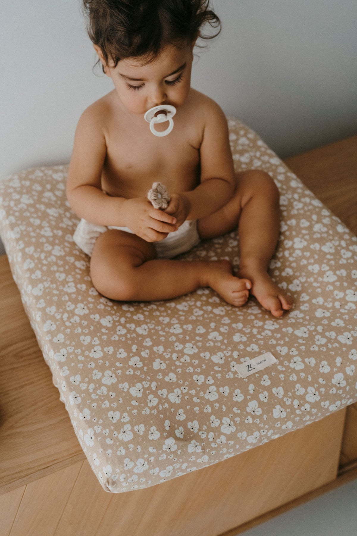 Housse de matelas à langer Indian Summer – Confort et douceur pour bébé