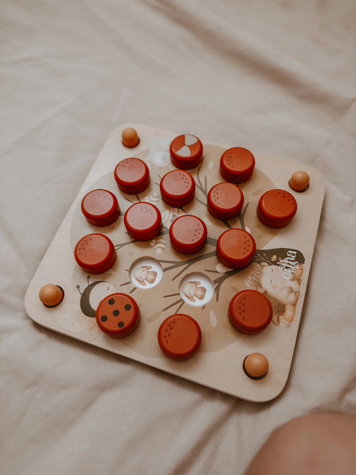 Pop & Peek – Jeu de mémoire en bois « Forêt enchantée » | Mrs Ertha MRS ERTHA