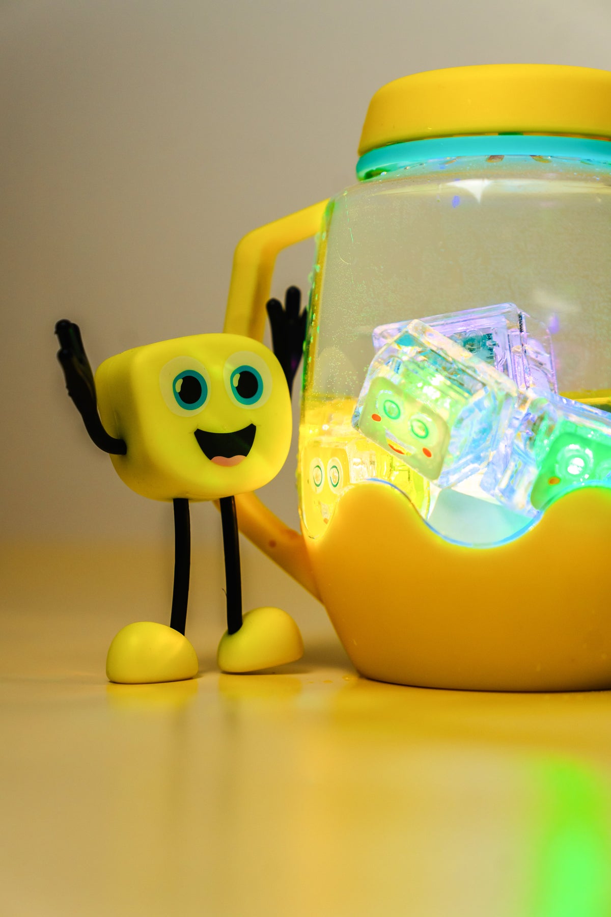 JAR SENSORIELLE JAUNE GLO PALS
