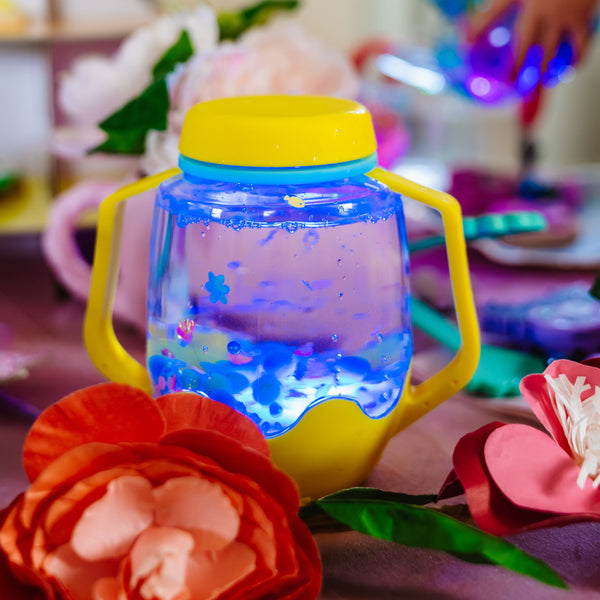 JARRE SENSORIELLE JAUNE GLO PALS