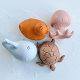 Jouet de bain 4 animaux océan GMLB
