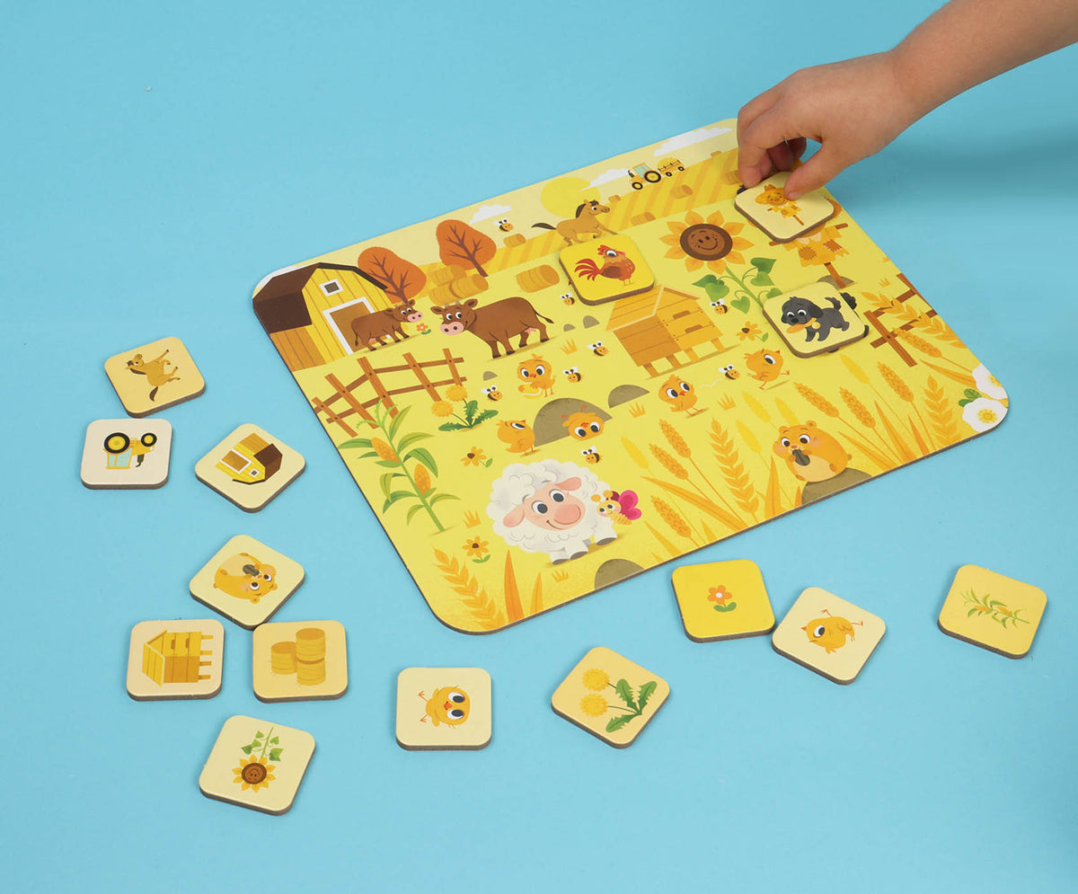 Jeu cherche et trouve bébé AUZOU