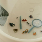 jeu de bain pêche à la ligne bleu enfant