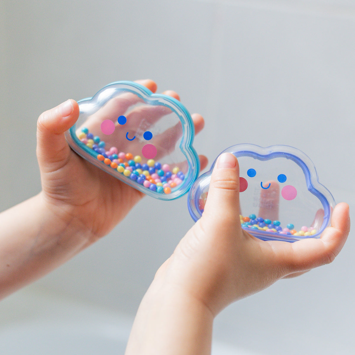 Jouet de bain bébé hochet nuage – jouet d’éveil sensoriel TIGER TRIBE