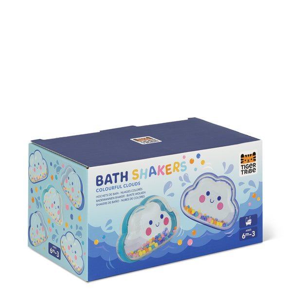 Jouet de bain bébé hochet nuage – jouet d’éveil sensoriel TIGER TRIBE