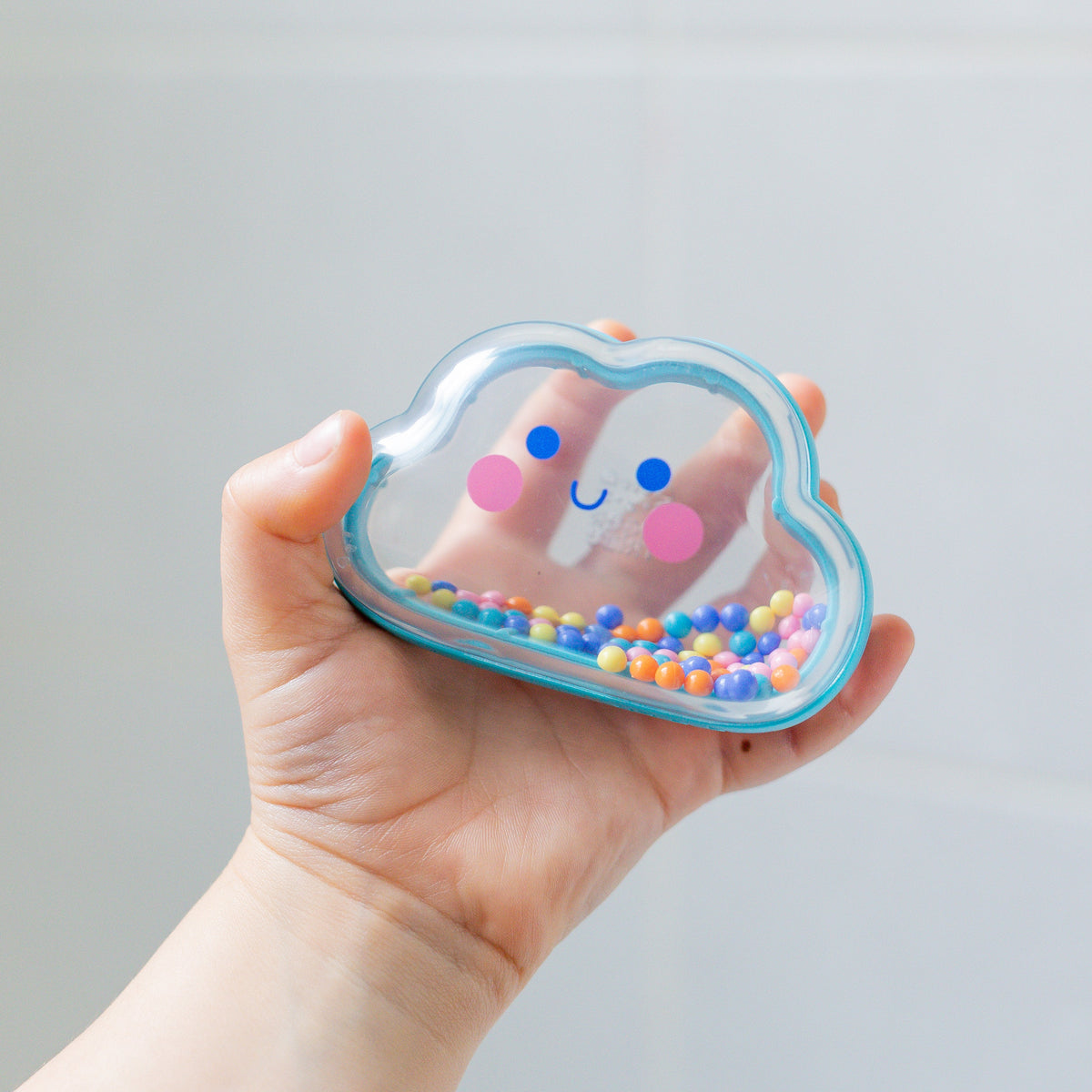 Jouet de bain bébé hochet nuage – jouet d’éveil sensoriel TIGER TRIBE
